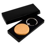 Llavero Redondo de Madera - Imagen 2