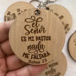 Llaveros en MDF Grabados