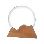 Galvano Cristal con Base de Madera RIV25 - Imagen 2